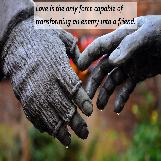 Love can turn an enemy into a friend