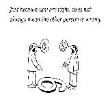 Right and Wrong Depends on Perspective