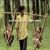 Spend time not money on your children