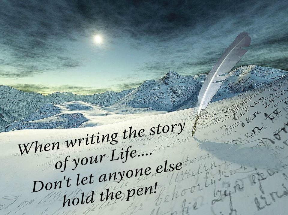 Write Your Own Story Inspirational Quotes Timer